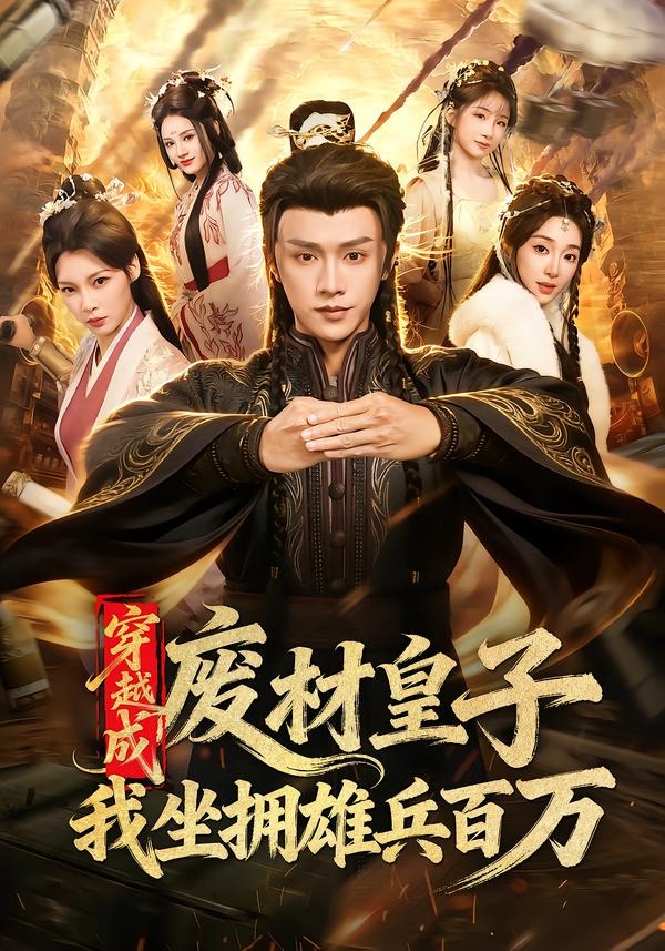 穿越成廢材皇子，我坐擁雄兵百萬(全集)