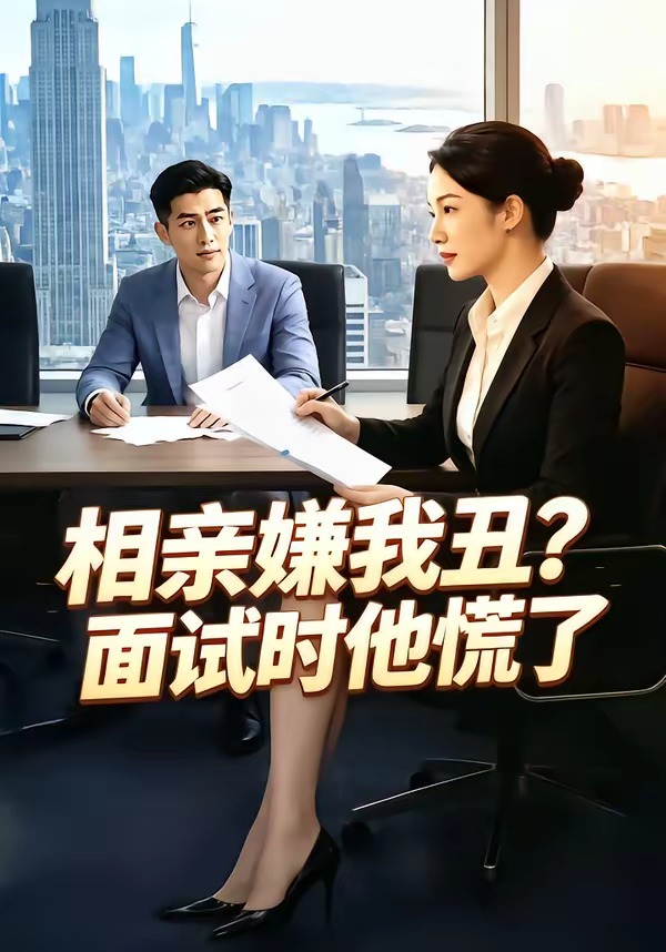 相親嫌我丑？面試時他慌了